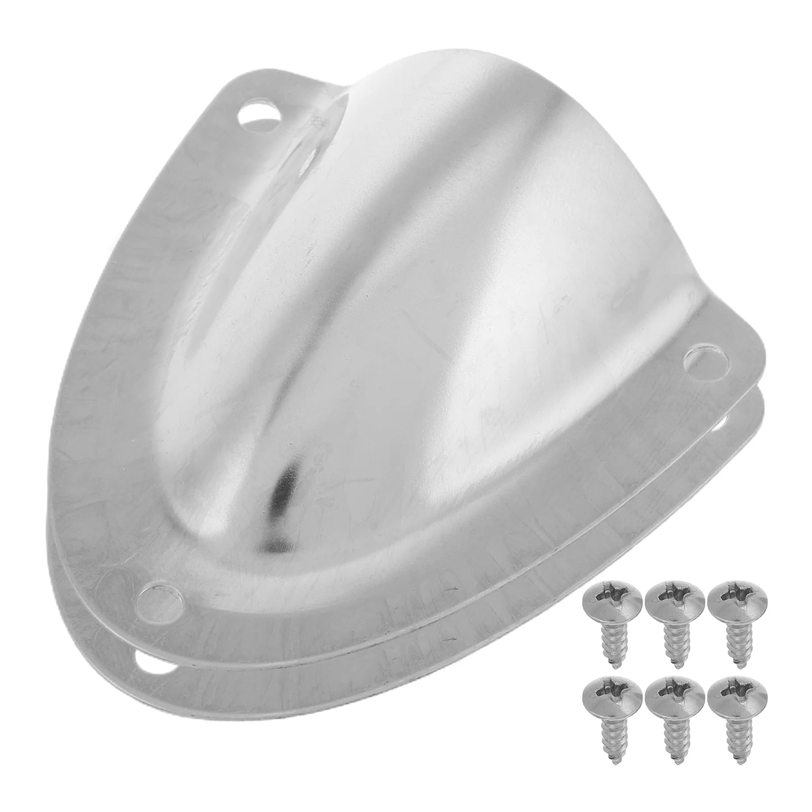 

2 Pcs Ventilation Cover Stainless Steel Marine Car Camper Rust Resistant Easy Install Fits Multiple Models
