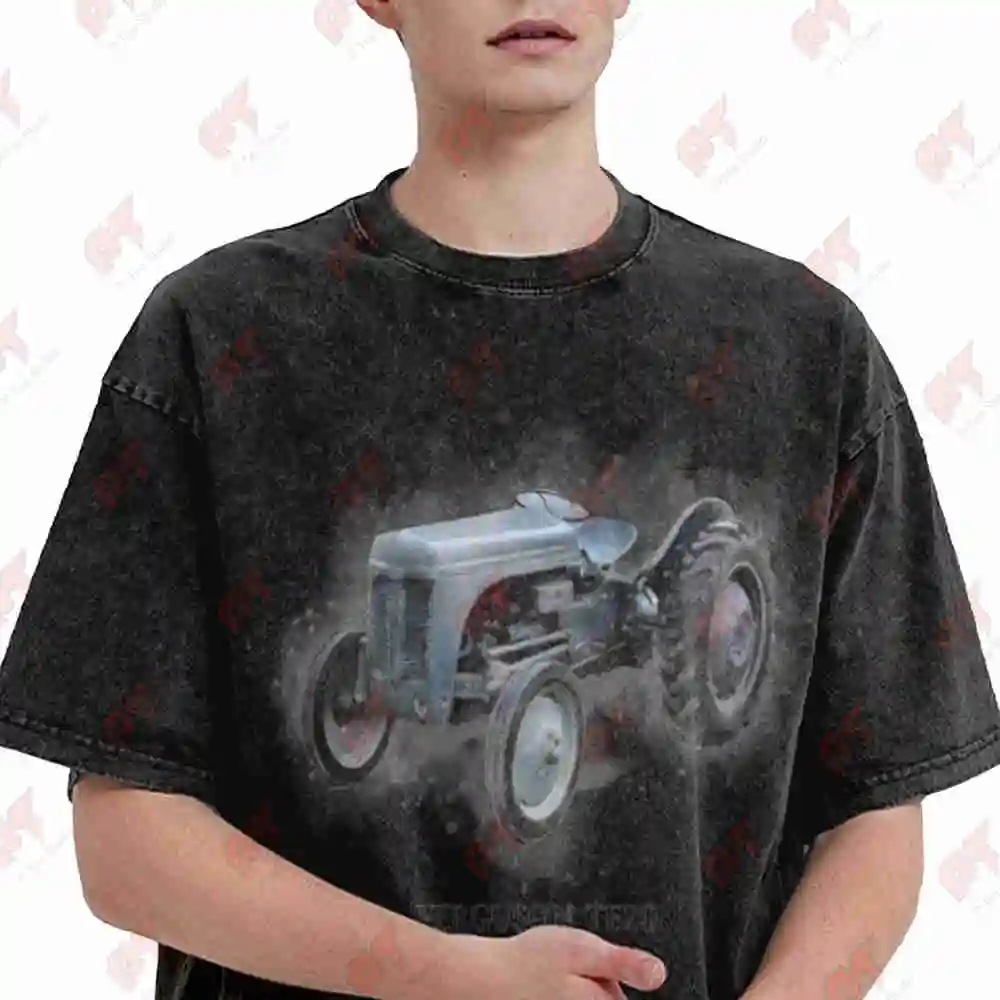 Ferguson TE20 Vintage Washed Tee Pure Cotton T-Shirt