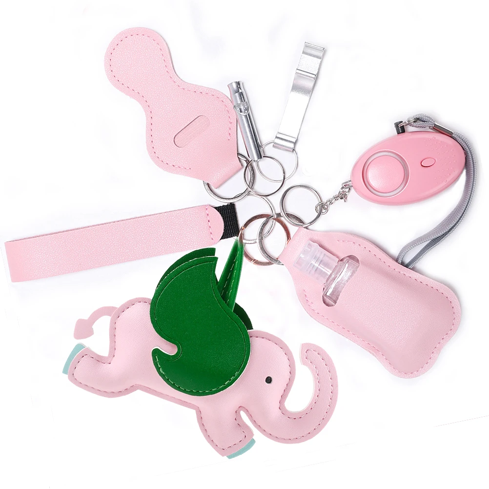 Self Defense For Safety Keychain Full Set With Personal Alarm, Knife  Accessories Birthday Gifts For Mom Women Girls