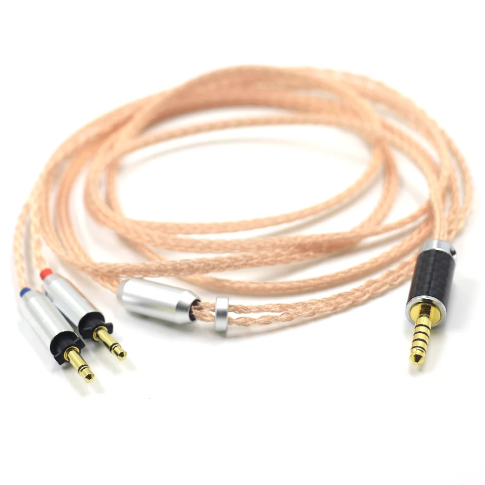 

HIFI 16Cores UPOCC Single Crystal Pure Copper Headphone Upgrade Replace Cable for Final SONOROUS IV VI VIII X