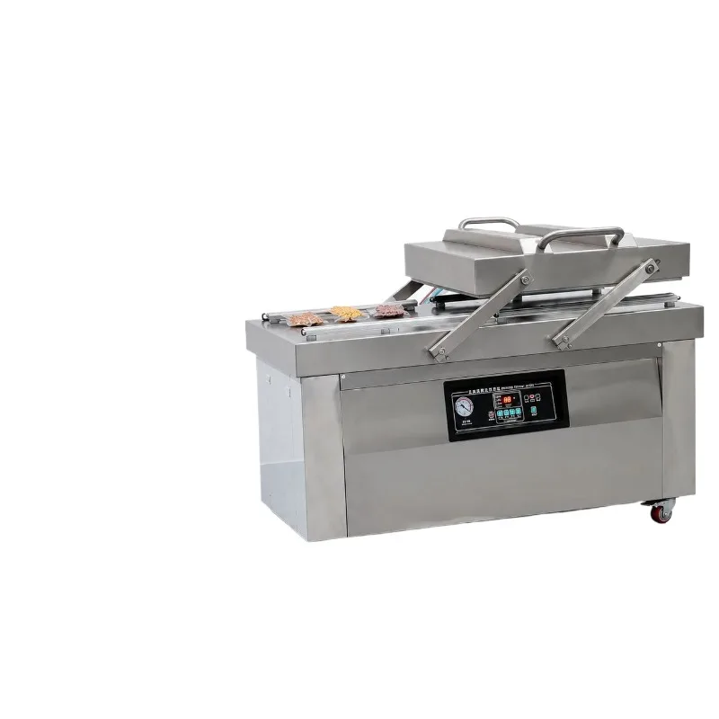Deepening wet and dry rice cooked food vacuum packaging sealing machine