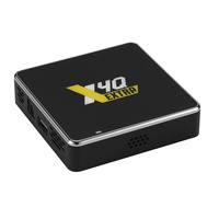 Ship From France Ugoos X4Q Extra Smart TV Box Android 11 Amlogic S905X4-J 4GB 128GB 2.4G/5G Wifi BT5.0 1000M 4K Set Top Bo