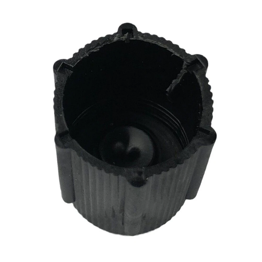 2pcs Car Air Conditioning Service AC Charging Port Valve Dust Cap Replacement Dust Covers Car AC Valve Cap Kit