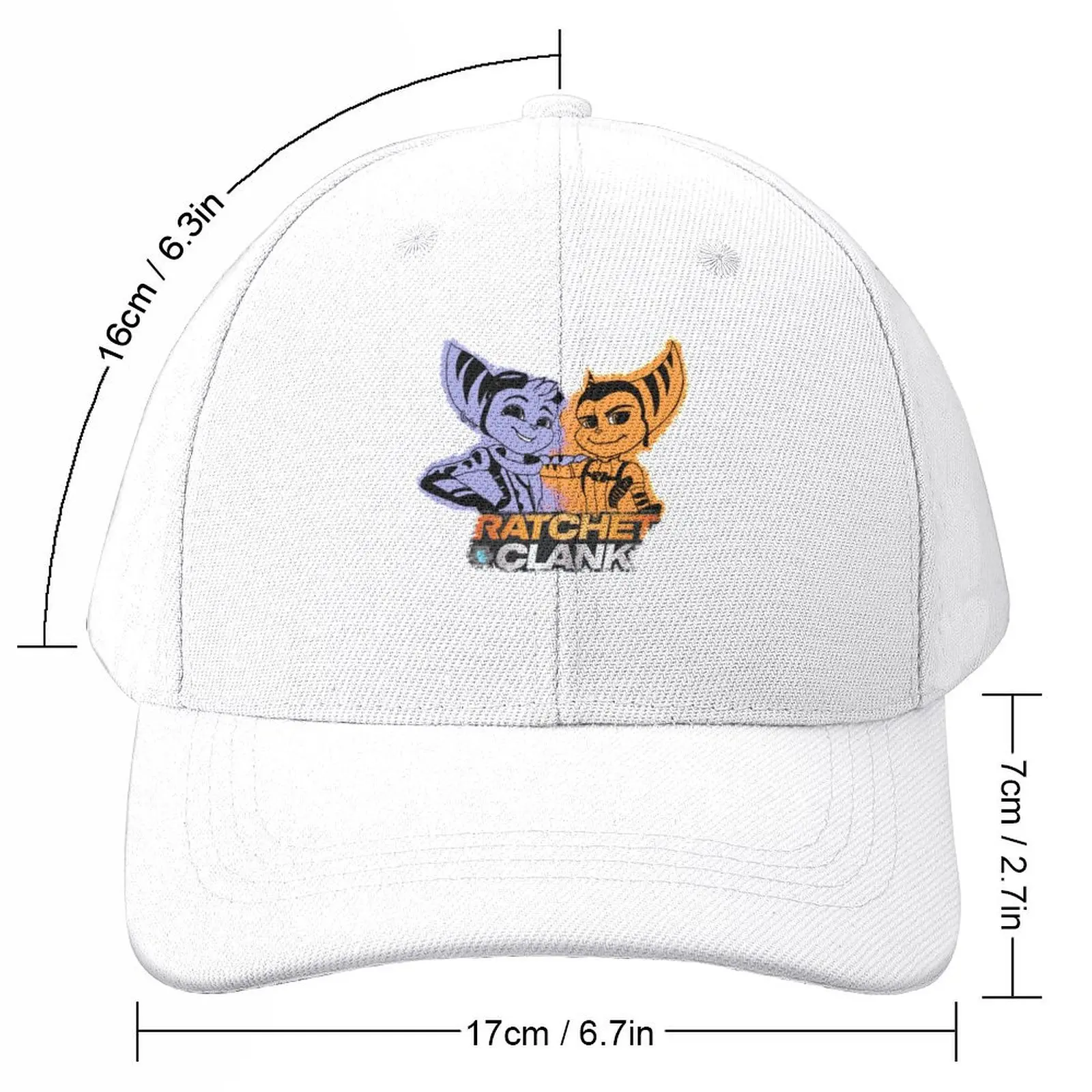 Ratchet And Clank Rift Apart Baseball Cap Military Tactical Cap birthday Designer Hat Woman Men's