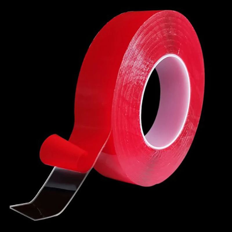 Transparent Acrylic Double Sided Tape Heavy Duty Nano Tape Traceless Washable Adhesive Sticker Clear Sticky Power Foam Tapes