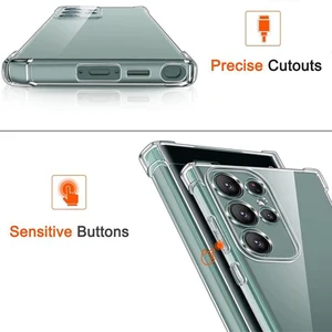 Transparent cover for Samsung Galaxy S25 S24 S23 S22 S21 Plus Ultra Shock Proof SUB SUBSE A34 A14 A56 A53 A33 A36 A13 A52 A32 A55 CAPA 6 Main Sales cover Samsung A32 - №6