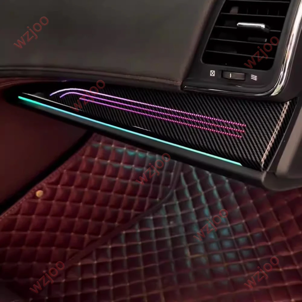 For Toyota Crown Atmosphere Light Carbon Fiber Decorative Panel Colorful carbon fiber decorative panel tool 14th generation