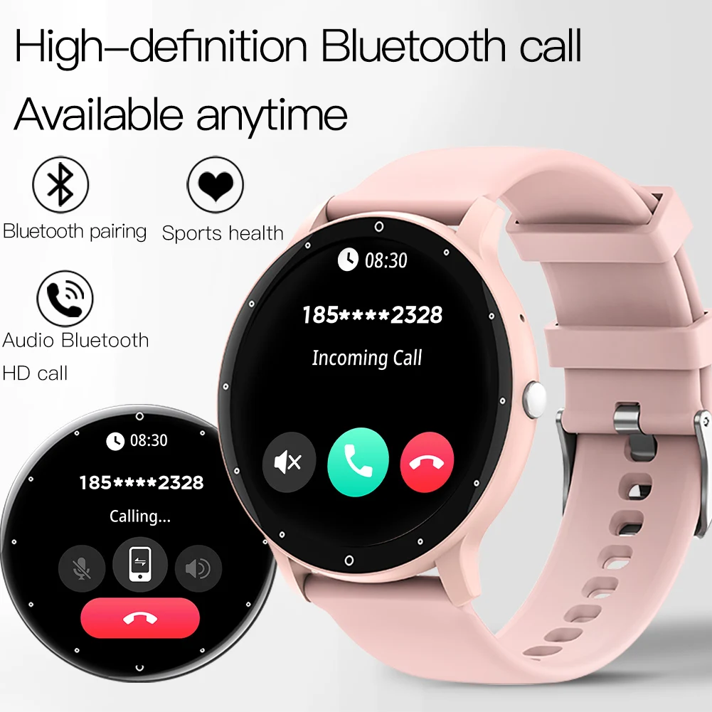 OLEVS 8201 Women Watch Electronic Smart Multi Style Conversion Dial Strong Battery Life 100+Sports Bluetooth Call Smart Watch