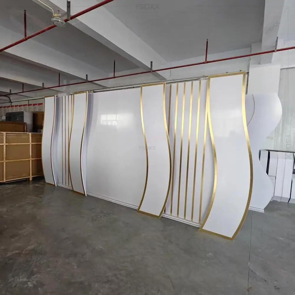 

Top Quality Acrylic Backdrop Wall Baby Shower Display for Birthday Party Wedding Decoration