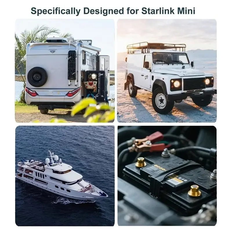 [B17B!】 DC-DC Boost Converter (12V/24V To 30V 3.5A) With 3-Meter Cable, For Starlink Mini And Off-Grid Battery-Powered Systems