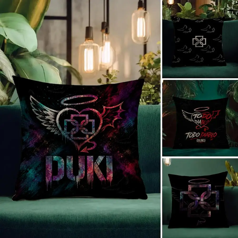 Rapper Duki Cushion Cover Natural Linen Pillowcase Set Cushion Cover for Sofa Bedroom Chair