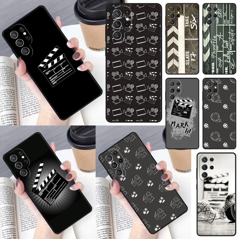 فيلم فيلم كلابر مجلس غطاء لسامسونج غالاكسي S23 S24 S25 الترا S22 S20 S21 FE زائد نوت 10 20 الترا جراب هاتف #1