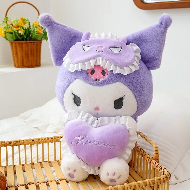 かわいいアニメ Sanrioed ハローキティクロミシナモロールぬいぐるみルーム装飾品枕おもちゃ女の子子供の誕生日バレンタインギフト