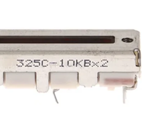 1 peça potenciômetro deslizante reto série rs45 passo tempo fader 10kb × 2 dcv1024 comprimento total 60mm DDJ-SB DDJ-SB2 DDJ-SB3 DDJ-400