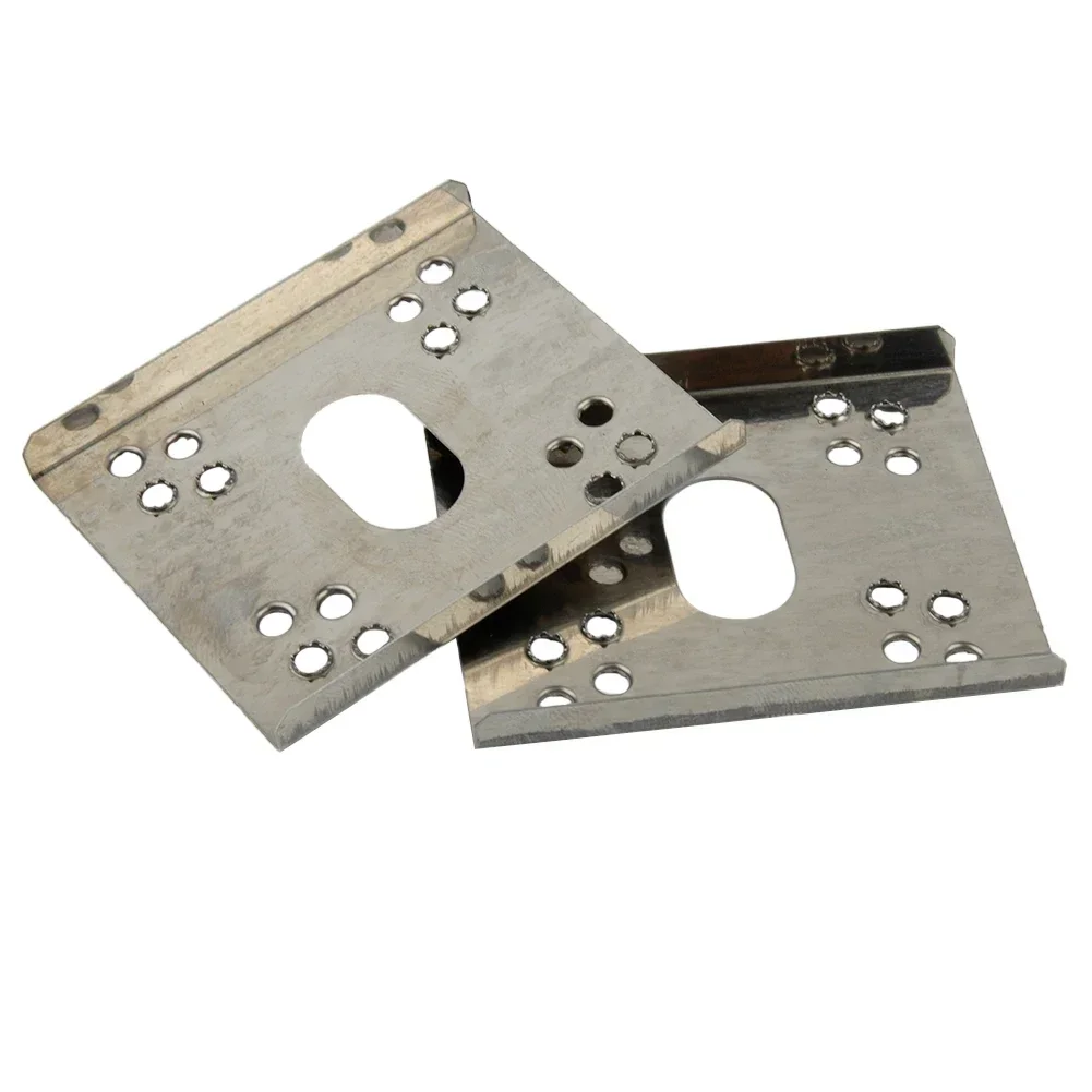 50 Stainless Steel Grounding Washer Clips – Strong Compatibility with Aluminum and C Steel Guide Rails for Any Installation