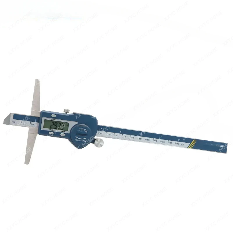 0-200 mm  Stainless Steel Electronic Digital Vernier Caliper Depth Vernier Caliper Micrometer Measuring Tool