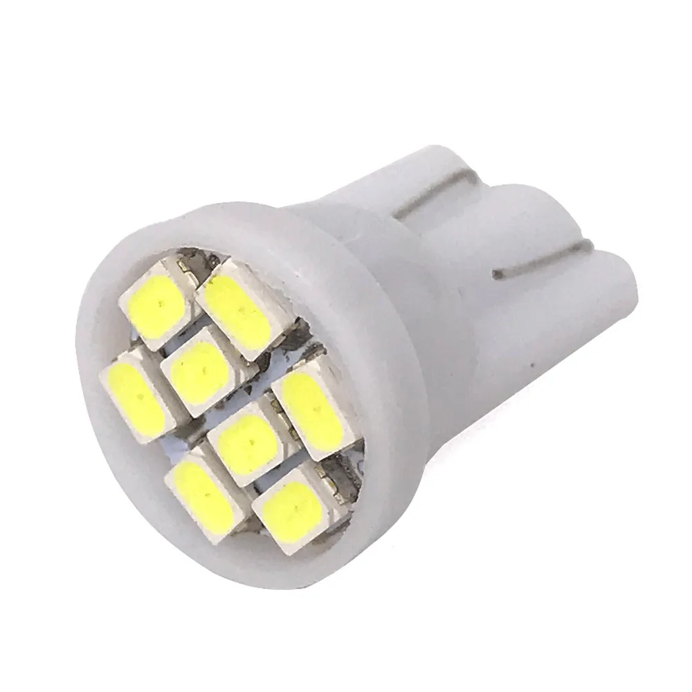 30000pcs Promotion Led T10 8 smd 1206  8SMD Car Light 194 168 192 W5W 3020 Auto Wedge White Clearance lights DC 12V