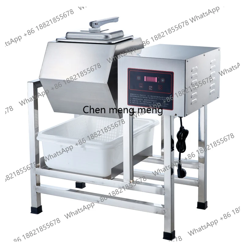 

Commercial Marinating Machine Automatic Marinated Meat Mixer Vacuum Tumbler Hamburger Fried Chicken Equipment