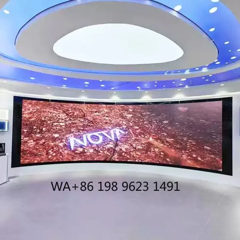 P1.25 Indoor Full Color LED Display HD Large Screen for Conference Room Exhibition Hall Live Streaming Advertising