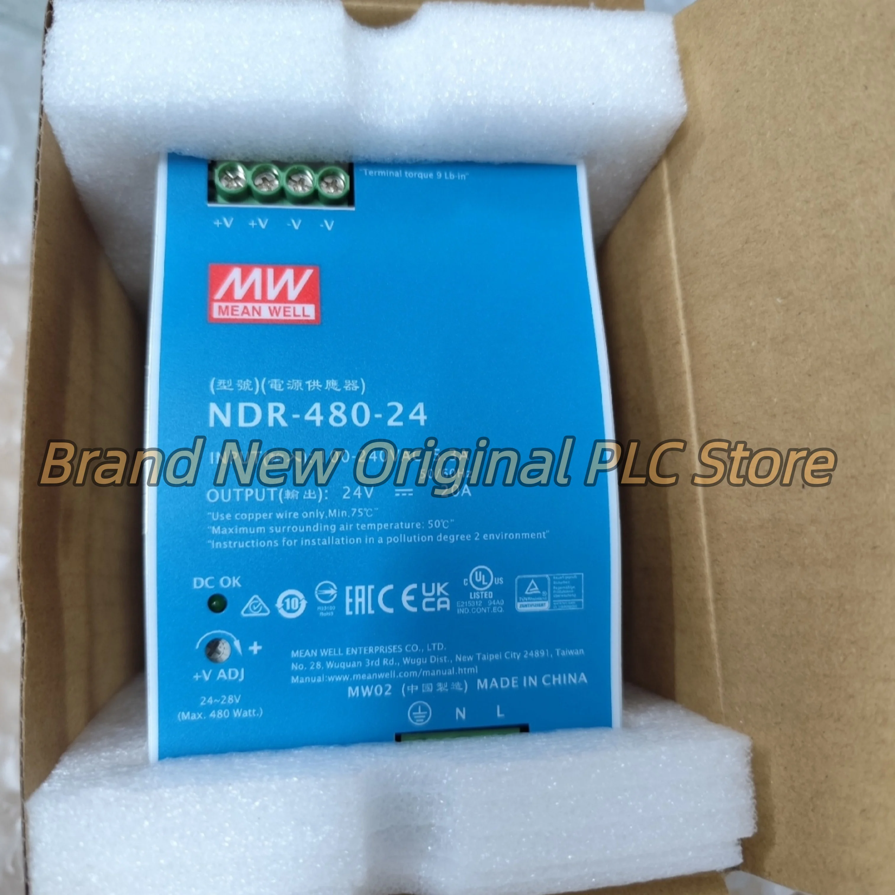 

Switch Power Supply NDR-480-24 | 24V NDR-480-48 | 48V
