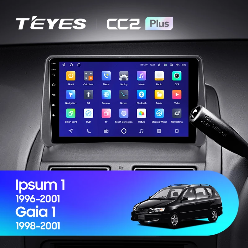 TEYES CC2 Plus For Toyota Ipsum 1 SXM10 1996 - 2001 Gaia 1 XM10 1998 - 2001 Car Radio Multimedia Video Player Navigation GPS Android No 2din 2 din dvd