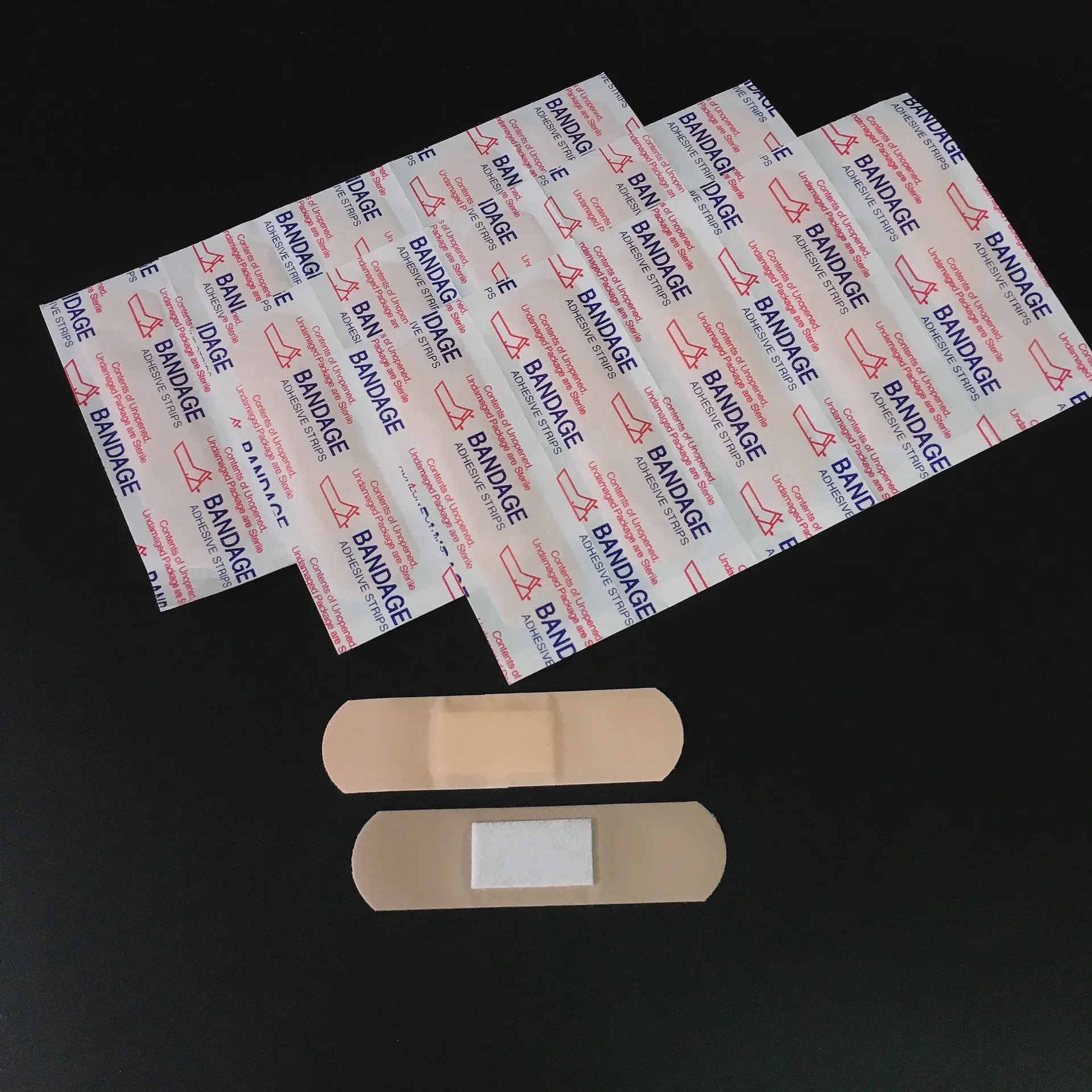 100PCS Waterproof Breathable Round Band Aid Adhesive Bandages First aid kit For Children Kids For Camping Emergency Kits Bandaid