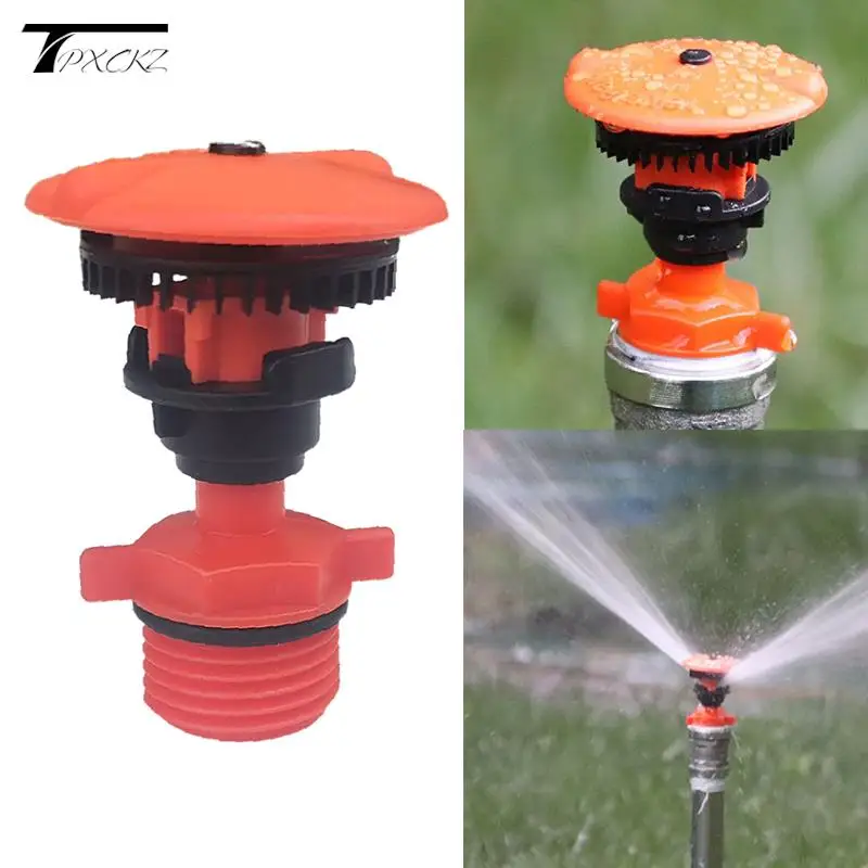 

1pcs 1/2 " 360 Rotation Water Sprinkler Farm Popup Sprinkler Lawn Garden Irrigation Nozzle Watering & Irrigatio Color Random