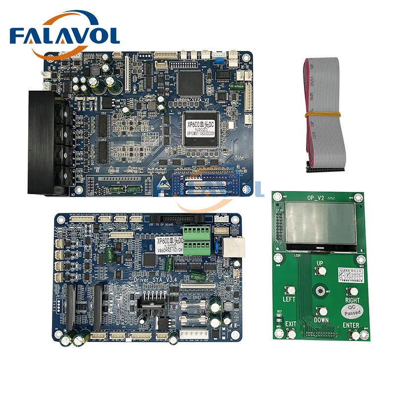 FALAVOL Mini Kit Senyang XP600 Single Head Update for Solvent Printer Modification setBoard Upgrade kit for DX5/DX7 Conver set
