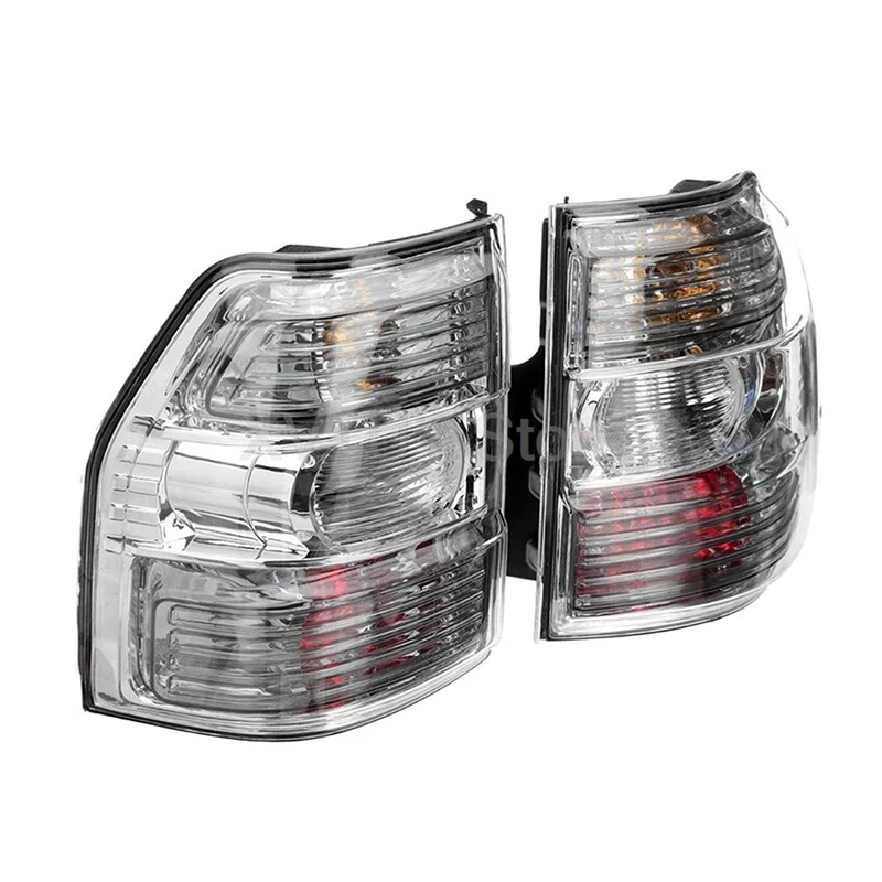 Luzes traseiras para mitsubishi pajero v93 v97 2007-2010 luz traseira da cauda freio invertendo sinal de volta lâmpada parar luzes traseiras estilo do carro