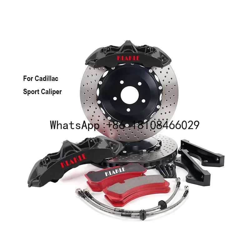 KLAKLE Car Racing Sport Brake Caliper 6 Big Piston 405*34 Brake Disc For Cadillac Escalade 2008