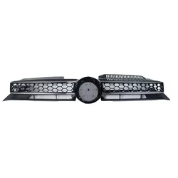 For Volkswagen Golf 6 MK6 GTI 2009-2013 GTI Style Car Front Bumper Centre GrilleHoneycomb Mesh Upper Grille Front Racing Grills
