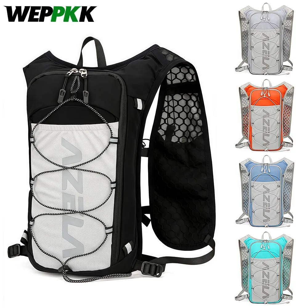 

Running Vest for Women Men, Lightweight & Adjustable Hydration Backpack for Trail Running, Marathon, Hiking, Cycling, Jogging ﻿