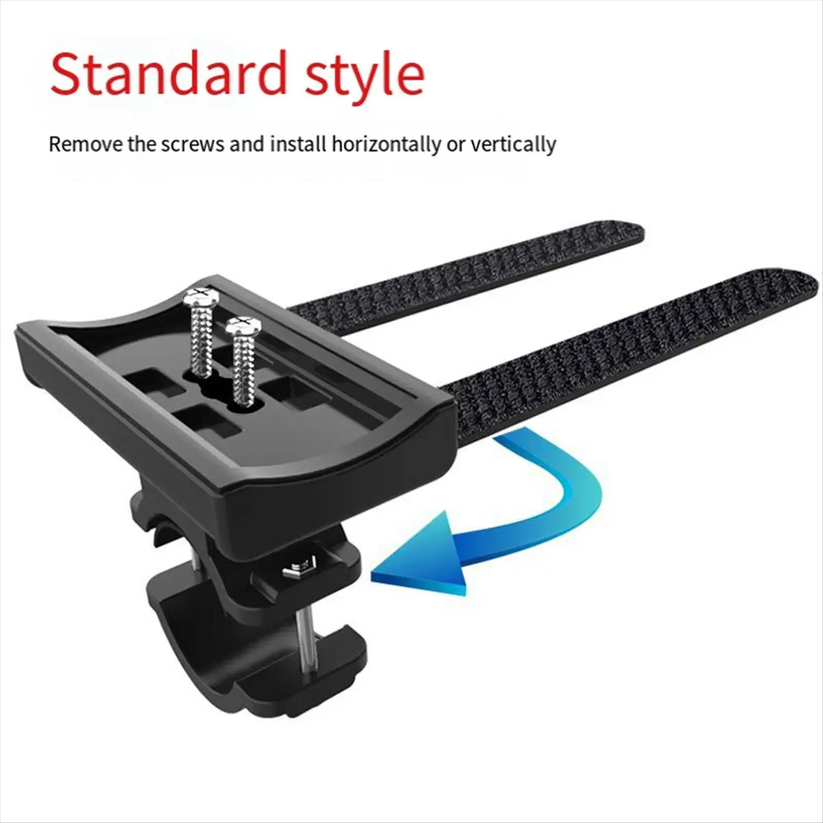 B21B Bicycle Light Bracket Bike LED Flashlight Speaker Mount Holder with Elastic Shock-Proof Strap Bike Accessories