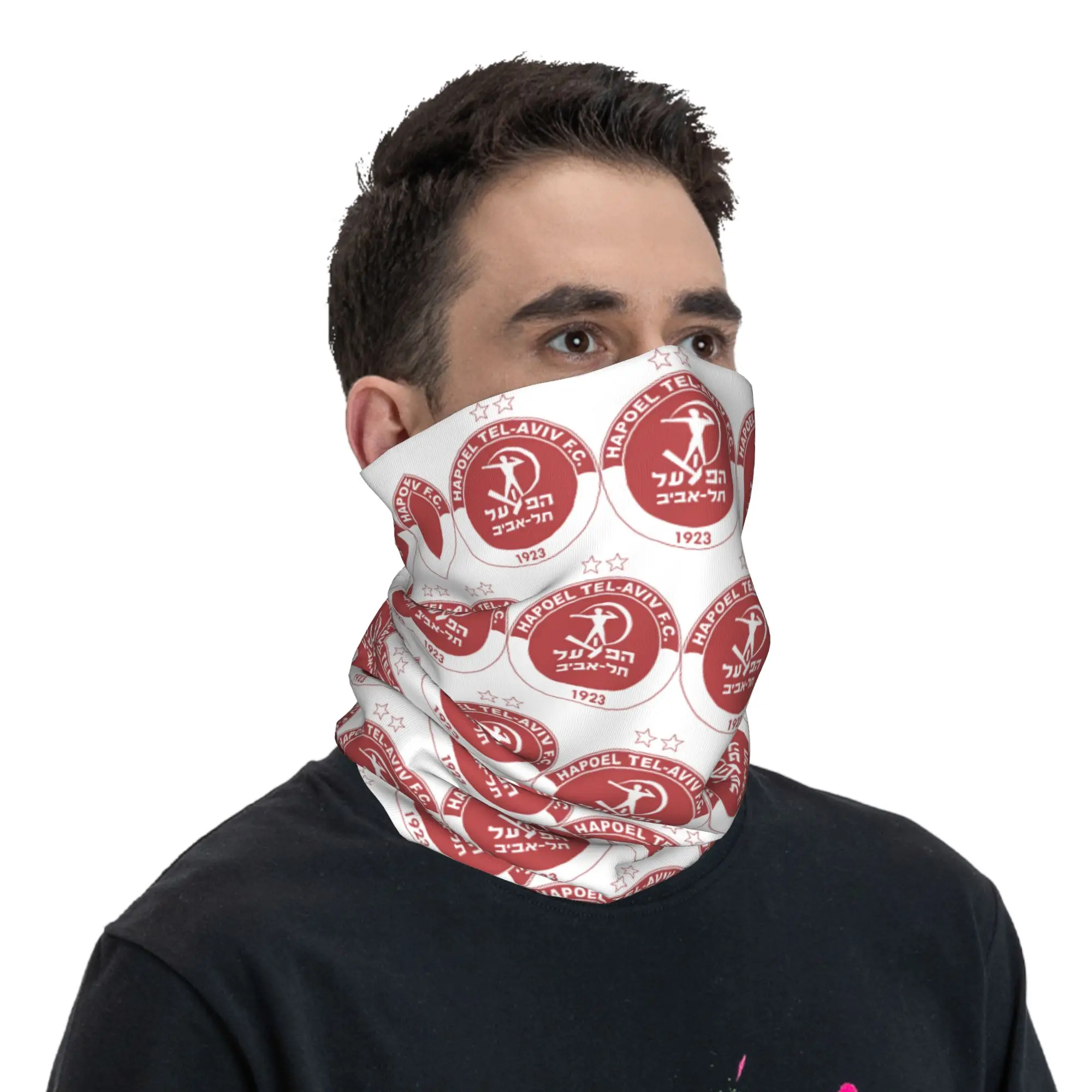 Hapoel Tel Aviv Bandana  Funny Balaclava Autumn Riding Fishing Sun Protection Cycling Mask Soft Motorcycle Tactical Mask