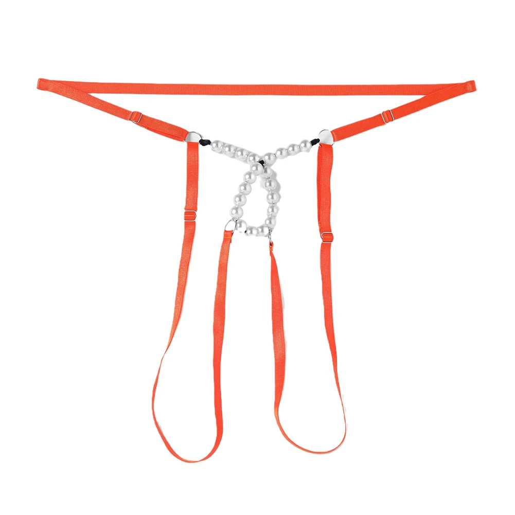 

Men Sexy Panties JockStraps Thongs Sexy Tоy Mens Sissy G-String Underwear Low Waist Bead For Lingerie Breathable Underpants Men