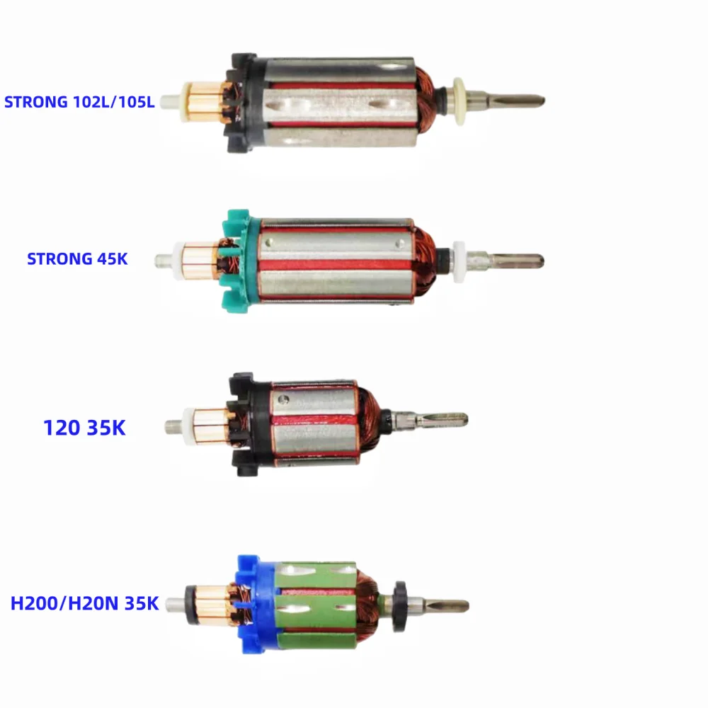 4 rodzaje wysokiej jakości wirnik silnika paznokci dla STRONG 210 102L 105L Marathon H200 35K 45K uchwyt elektryczny Manicure wiertła akcesoria