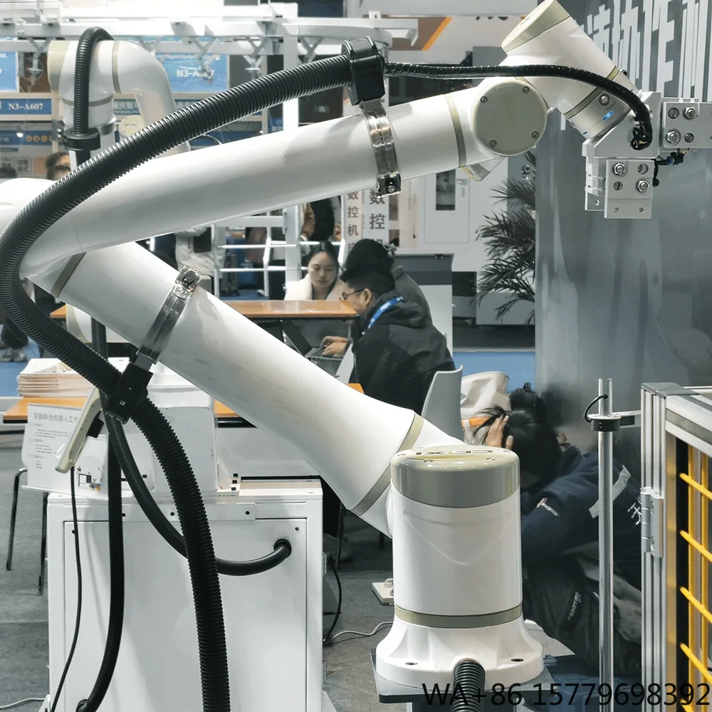 HWINT Factory Supply Easy Programming 6 Axis Collaborative Robot Arm for Paint Spraying Surface Coating and Product Finishing