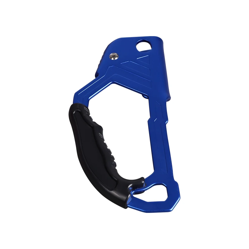 

2024 Cheap Price High Altitude Rock Climbing 4KN Blue Hand Ascender for Climbing Camping Equipment