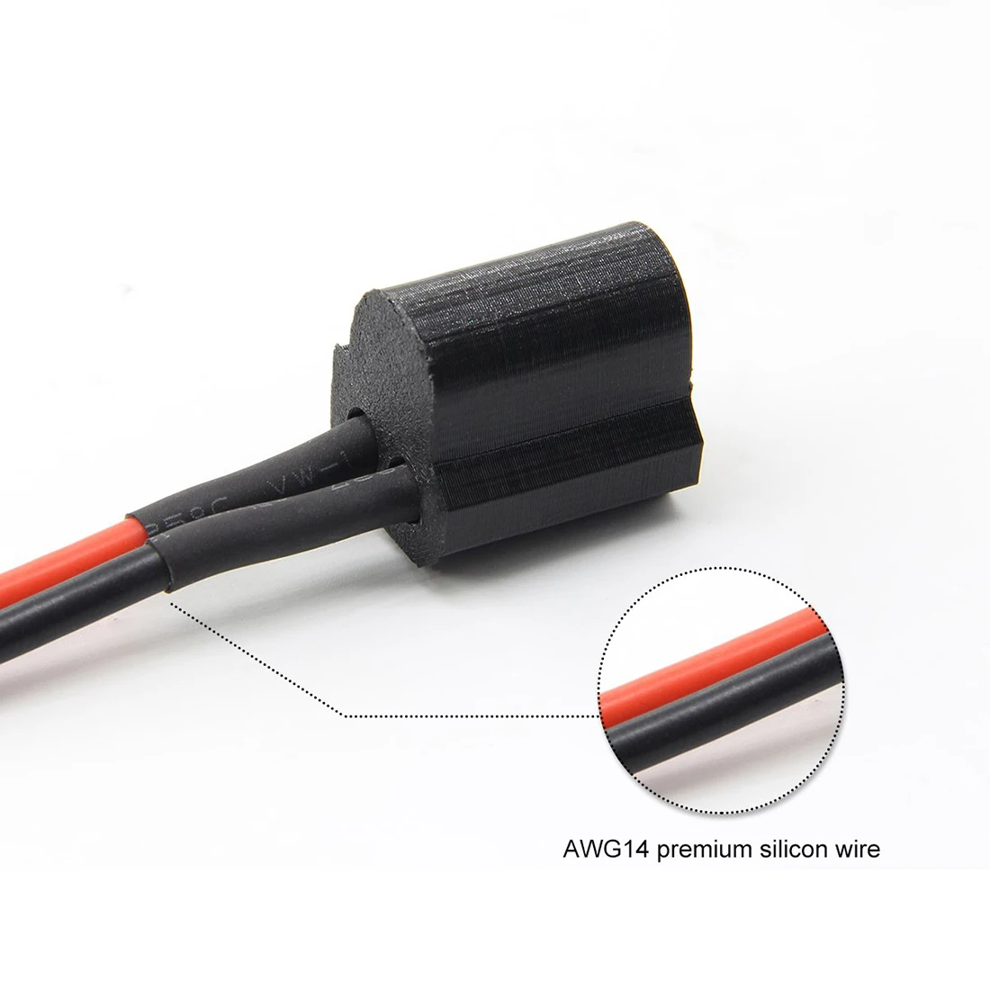 35v 1000uf xt60 Netz kabel Filter kondensator 14awg mm Kabel für Flugs teuerung ecs vtx fpv Renn drohne rc Quadcopter – Detail 4