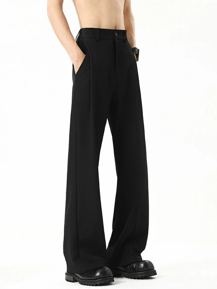 

Мужские повседневные брюки Cleanfit прямого кроя, весна-осень, в стиле High Street, свободные, универсальные, удобные, модные