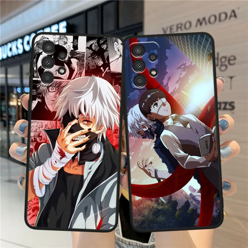 T-tokyo G-ghoul Cool Anime For Samsung A90 A80 A70S A60 A50S A40 A30S A20E A20S A10S Silicone Black Phone Case