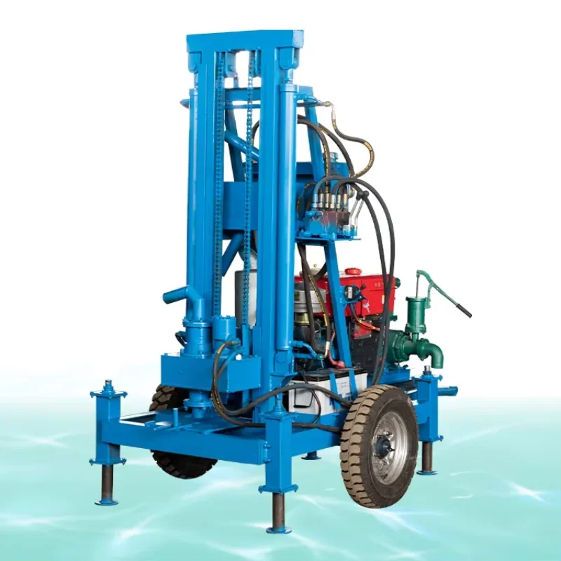 Mini Perforadora De Pozo De Agua Mini Profundo Removable 100m Depth Water Well Drill Rig Kit