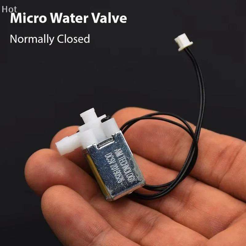 DC5V 2-position Mini DIY Electromagnetic Solenoid Water Valve, Micro Control Valve