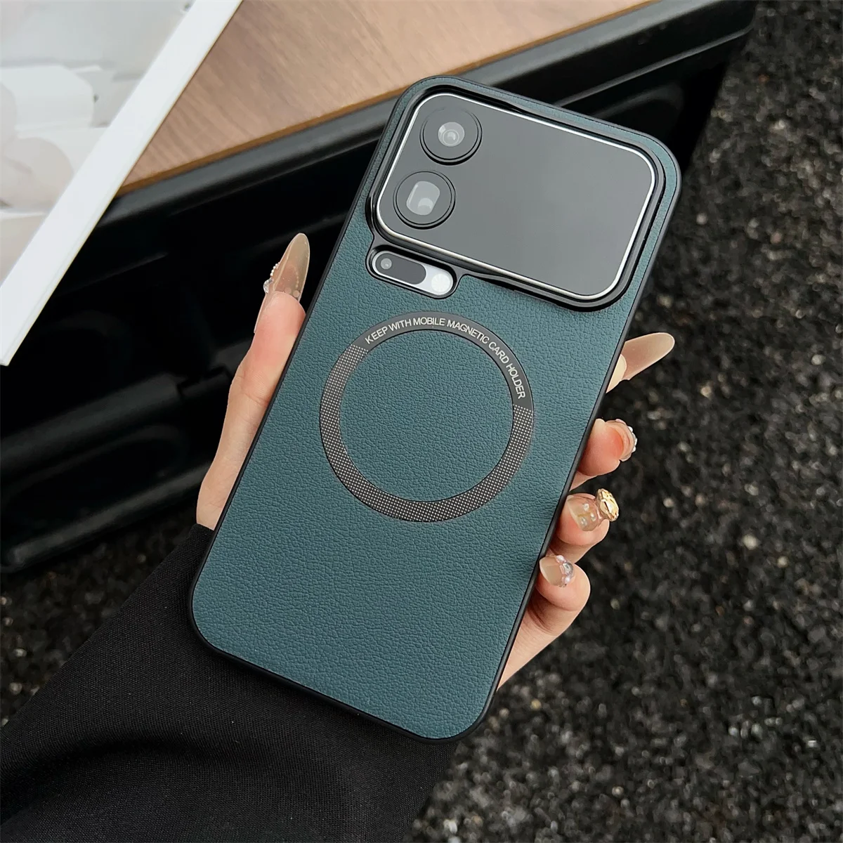 Für Xiaomi 15 17 Ultra 17ProMax Handyhülle PU-Leder Magnetische MagSafe Schutzhülle Rückseitenabdeckung für Xiaomi 14T 15TPro Handyschale