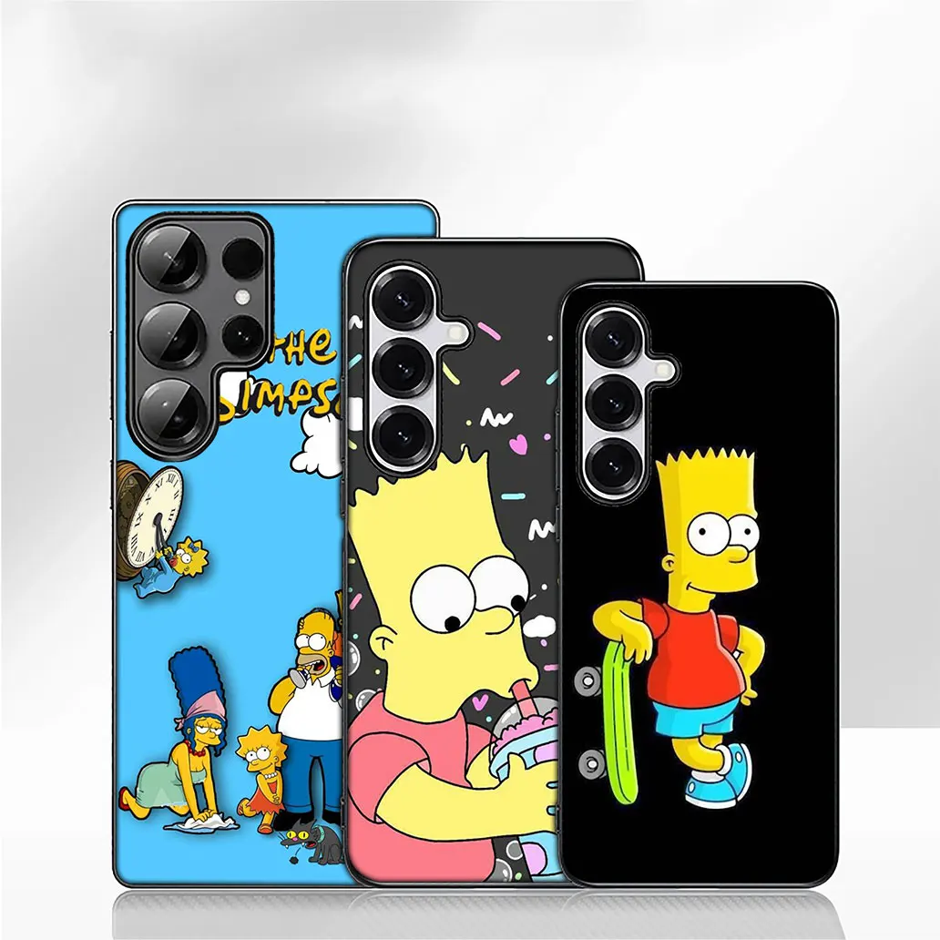 بارت ذا إس سيمبسنز لطيف لموتورولا موتو إيدج 50 30 فيوجن 40 نيو الترا برو G55 G64 G75 G84 G85 G54 G24 G05 G35 جراب هاتف #5