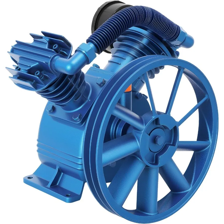 

Головка насоса воздушного компрессора 5,5 л.с. 811CFM 175PSI двухступенчатая двухцилиндровая универсальная головка поршневого насоса компрессора воздушного инструмента для Indu