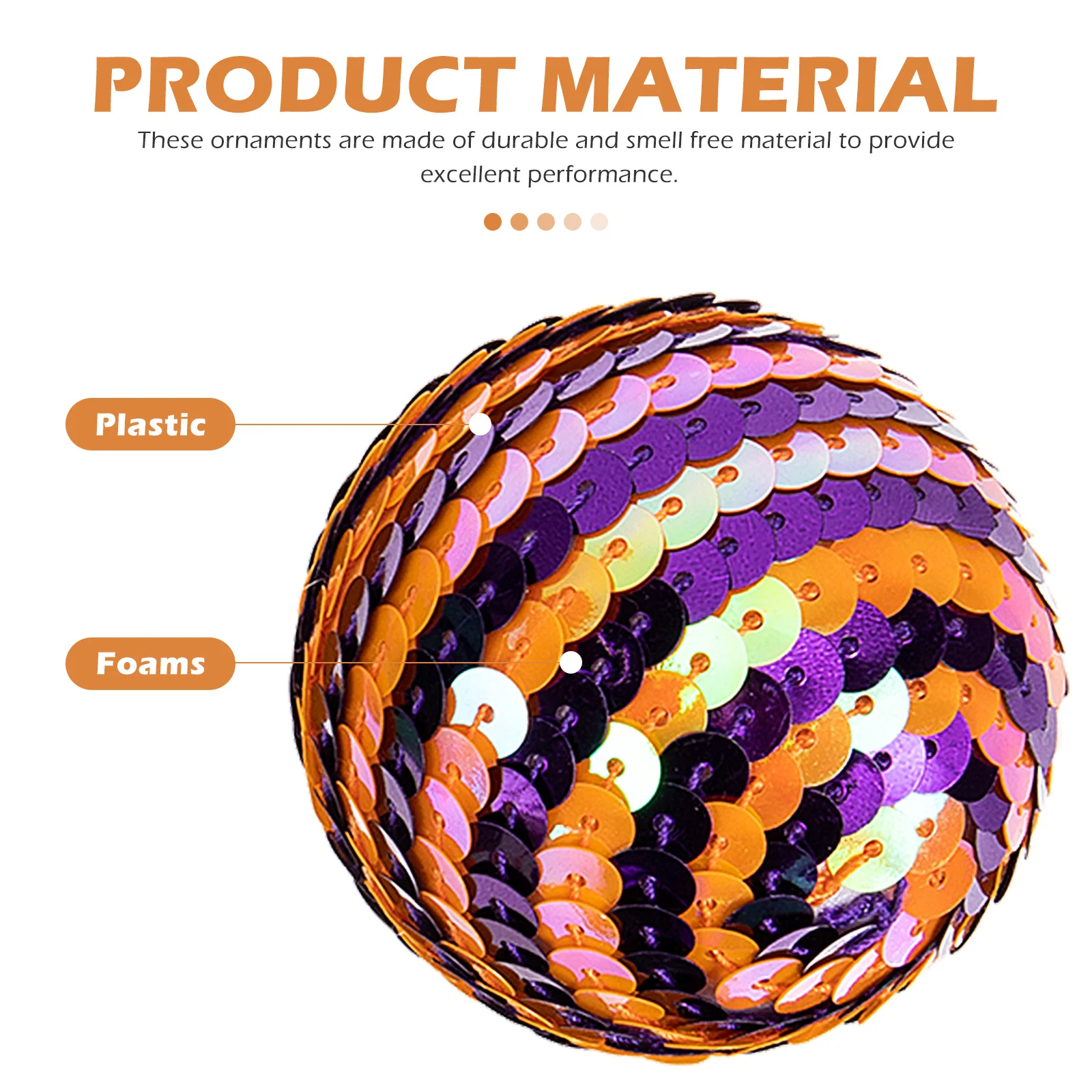 16 قطعة من المعلقات الكرات المزخرفة للهالوين لمحظات خاصة كرات معلقة حساسة المعلقات للهالوين