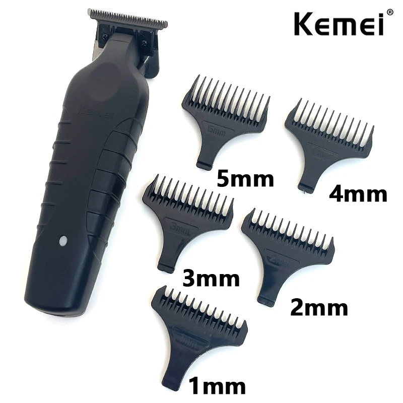 Kemei Hair Trimmer Limit Comb Universal Black Guards Hairdresser Hair Cutting Guide for KM-1931 KM-2299 1 2 3 4 5mm