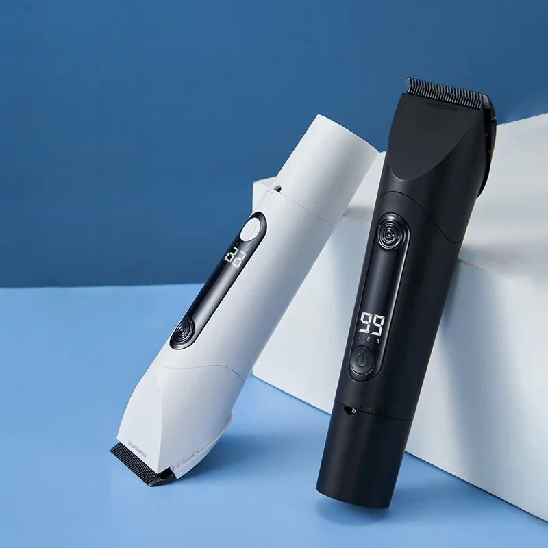 2024 Xiaomi Mijia Hair Trimmer Machine Professional Wireless Hair Clipper Titanium Alloy Blade Trimmer for Men Electric Razors