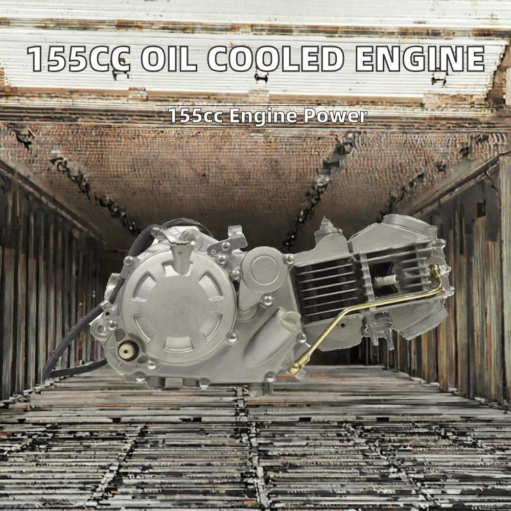 Zongshen 155CC 4 Stroke Kick Start Oil Cooled Engine Kit for Dirt Bike/Pit Bike and Motorcycles Ready to Go High Speed